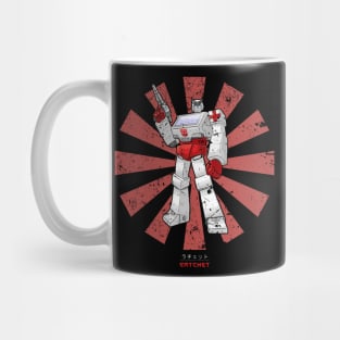 Ratchet Transformers Retro Japanese Mug